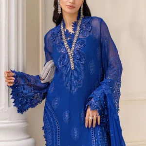 Maria B Luxury Emb Chiffon Suit - MPC-25-103