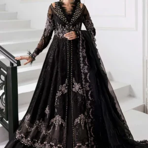 Maria B Luxury Embroidered Organza Suit - BD-3004