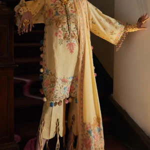 ELAN Luxury Emb Lawn ZAHARA EL 25-07 A