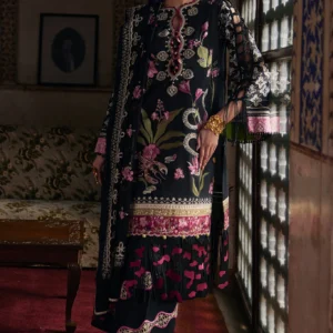 ELAN Luxury Emb Lawn AZUREH EL 25-04 A