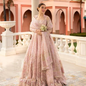 Faiza Saqlain Luxury Heavy Formal Ruzova