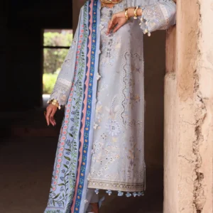 ELAN Luxury Emb Lawn SERENE (EL25-01 B)