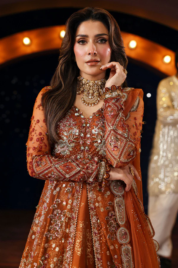 Nureh Jhoomro Luxury Formal NL-80 Zardozi - Image 4