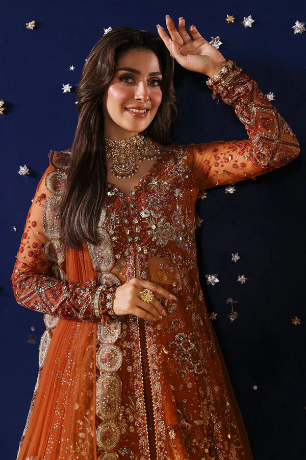 Nureh Jhoomro Luxury Formal NL-80 Zardozi - Image 3