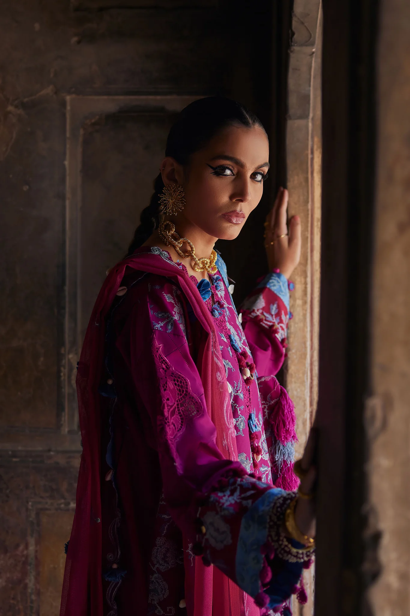 ELAN Luxury Emb Lawn OPHELIA EL25-10 B - Image 2