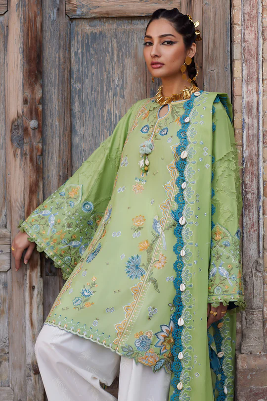 ELAN Luxury Emb Lawn ISLA BLEU EL 25-11 B - Image 2