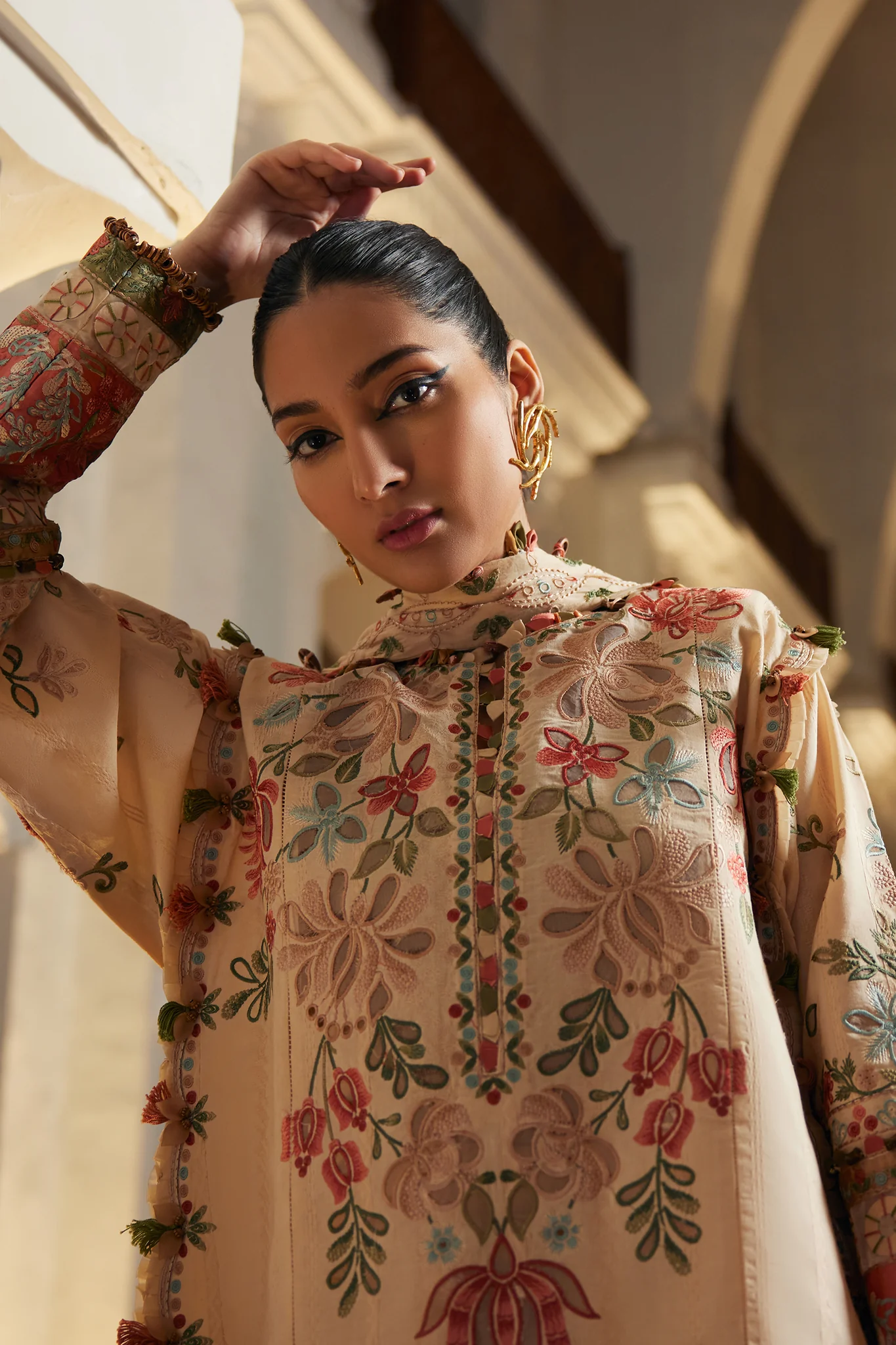 ELAN Luxury Emb Lawn ZAHARA EL25-07 B - Image 2