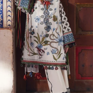 ELAN Luxury Emb Lawn AZUREH EL 25-04 B