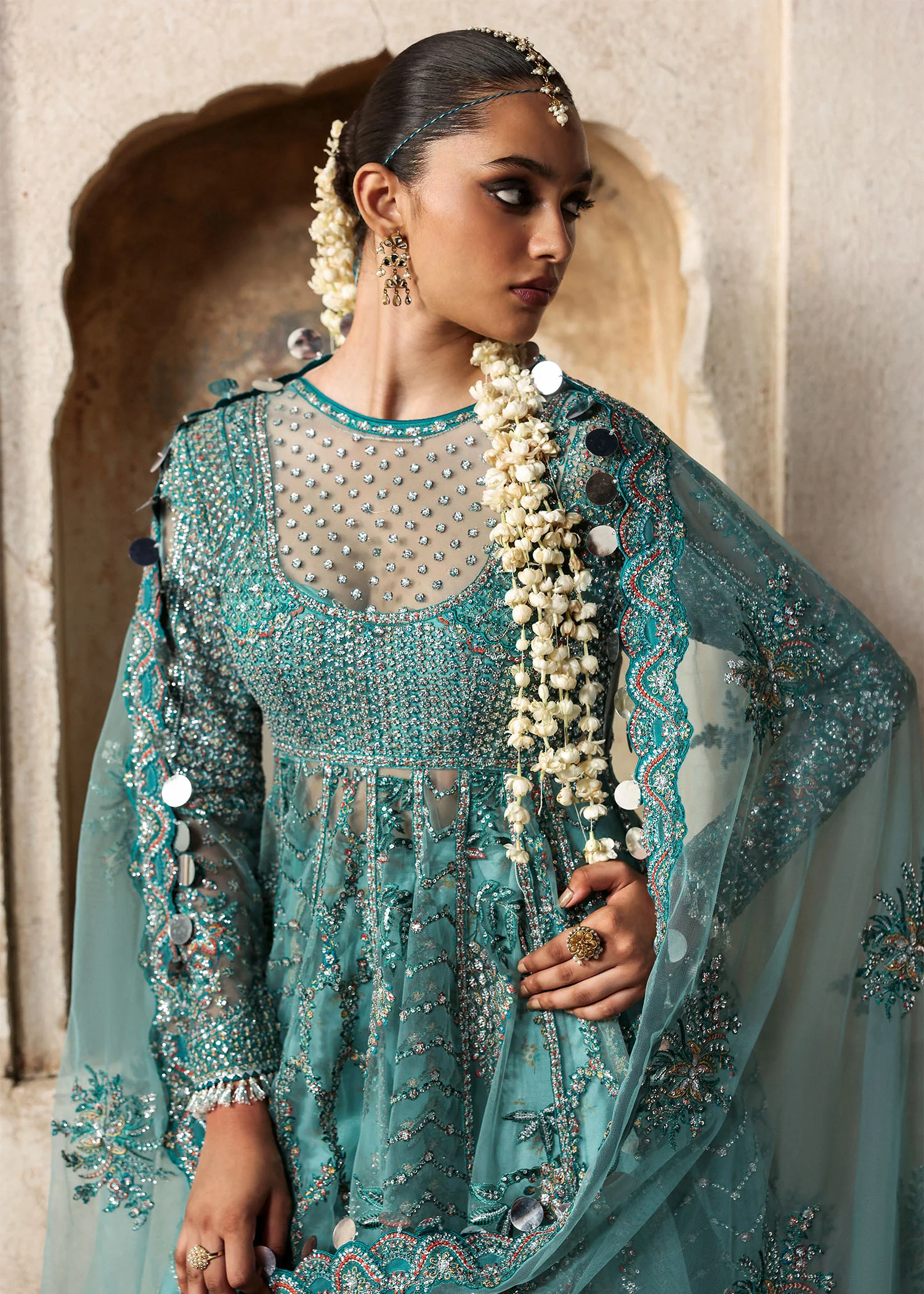 Hussain Rehar Luxury Heavy Formal Nagma - Image 3