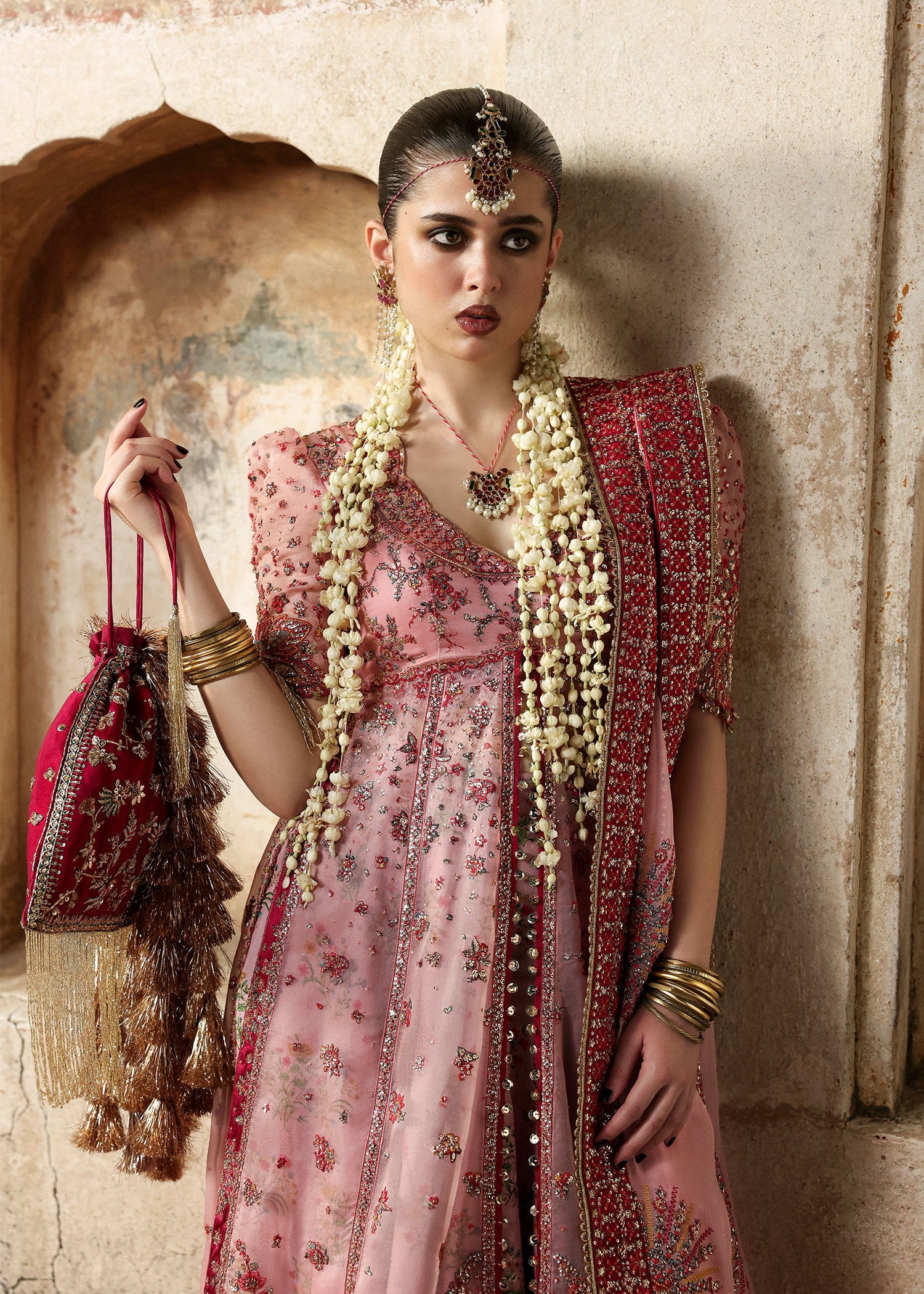 Hussain Rehar Luxury Heavy Formal Roshanara - Image 3