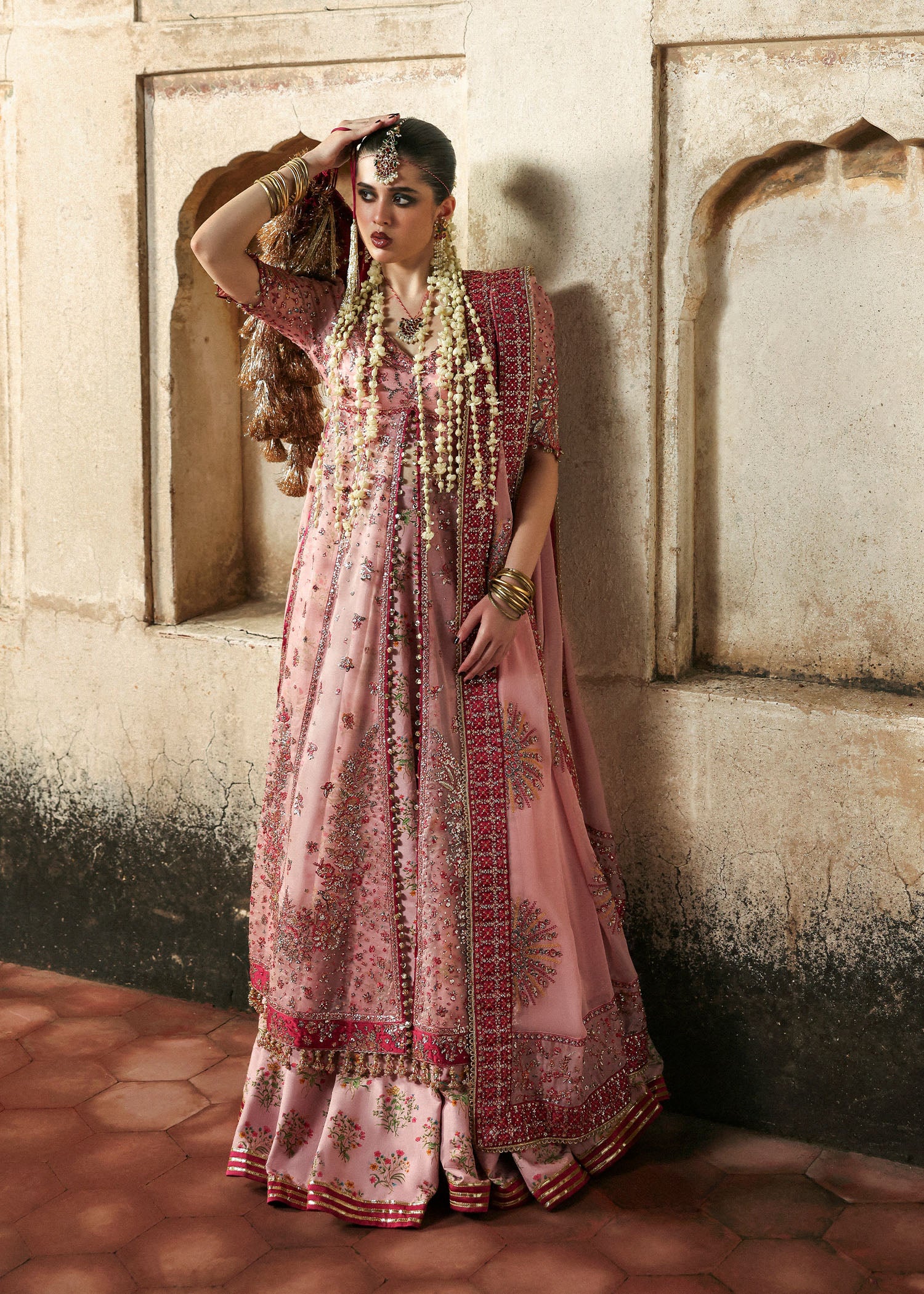 Hussain Rehar Luxury Heavy Formal Roshanara - Image 2