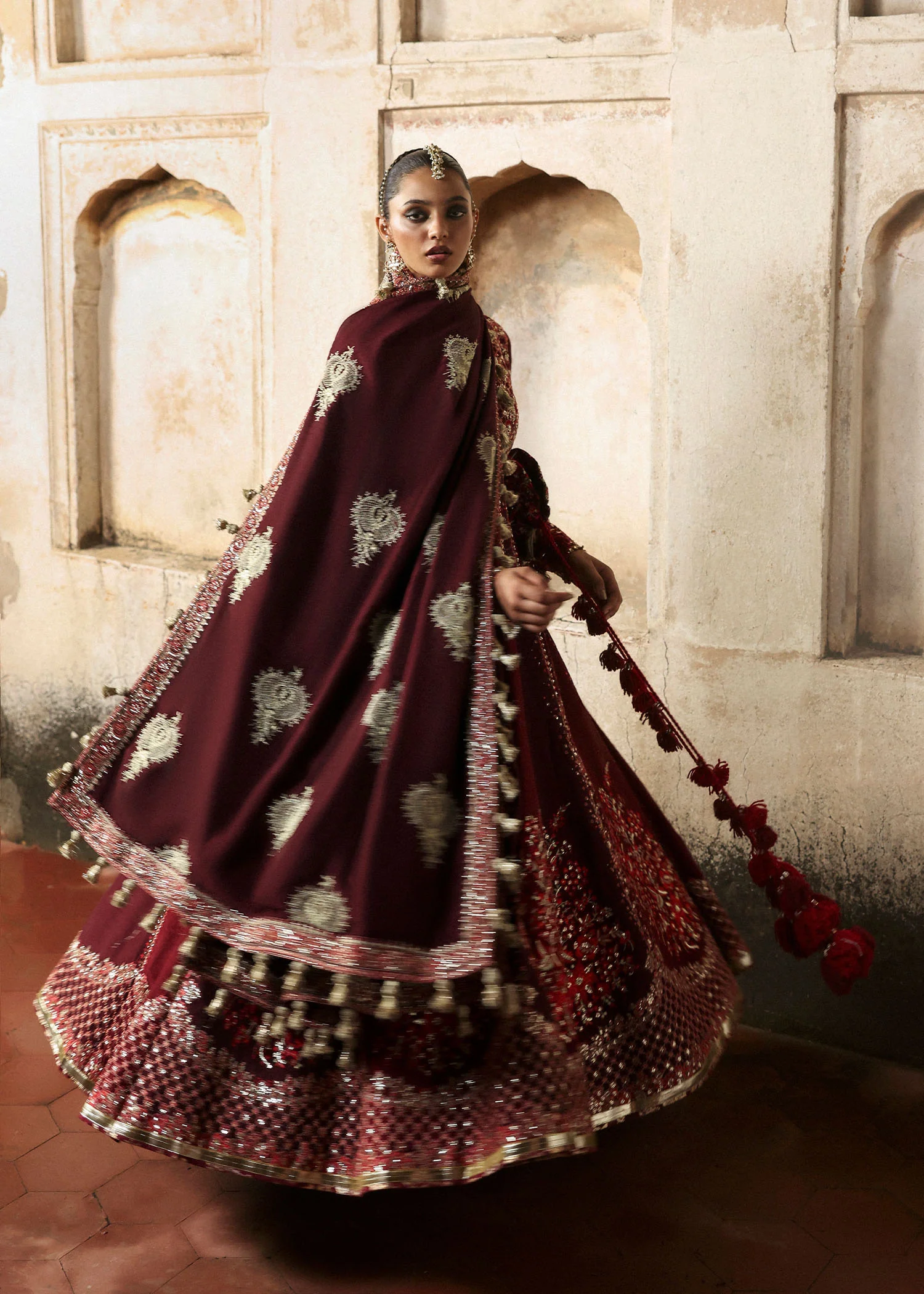 Hussain Rehar Luxury Heavy Formal Gulnar - Image 4